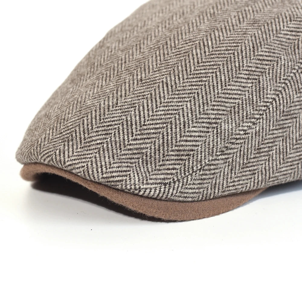 Harrington Heritage Flat Cap - Vintage Gatsby Hat