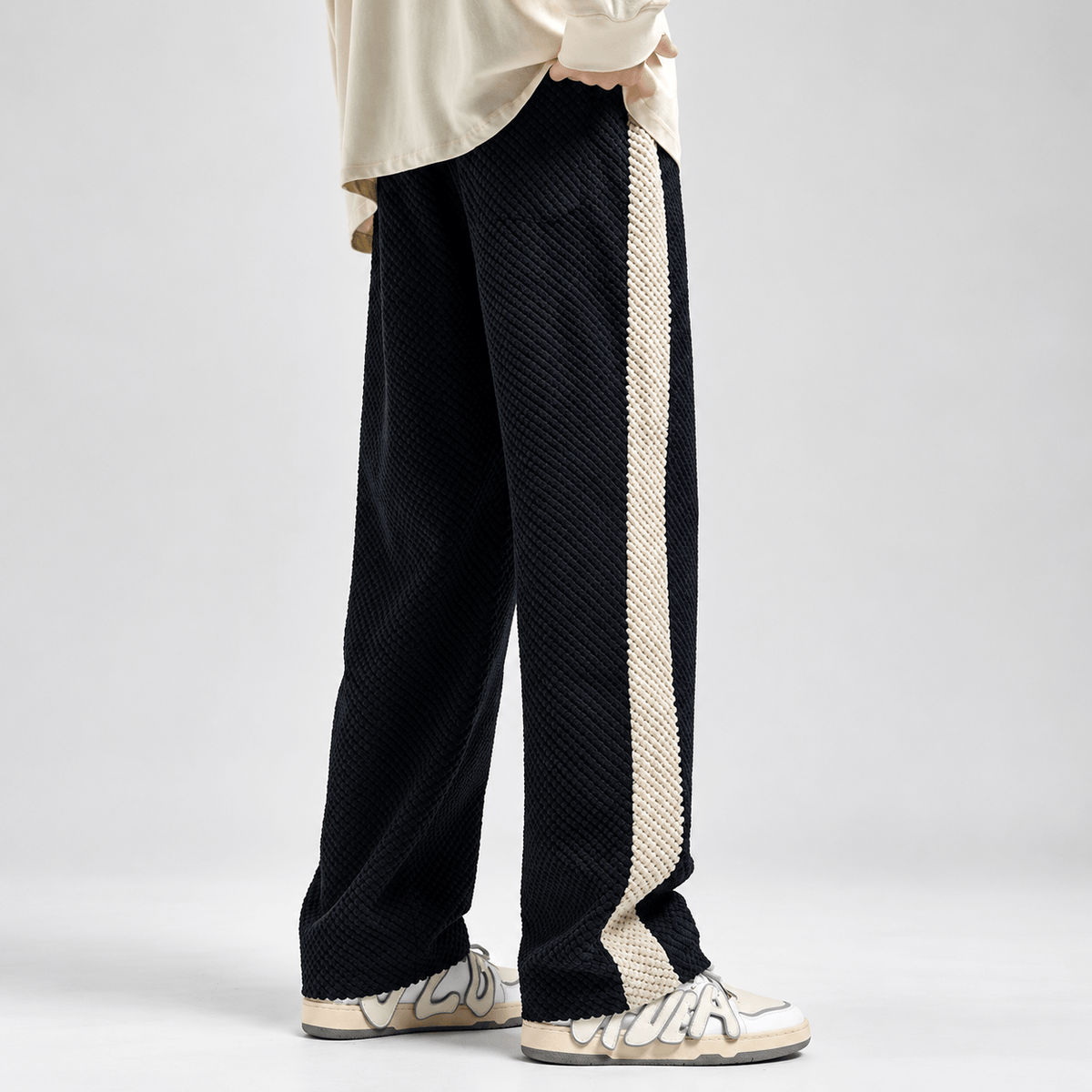 Mirano Waffle Knit Wide Leg Pants