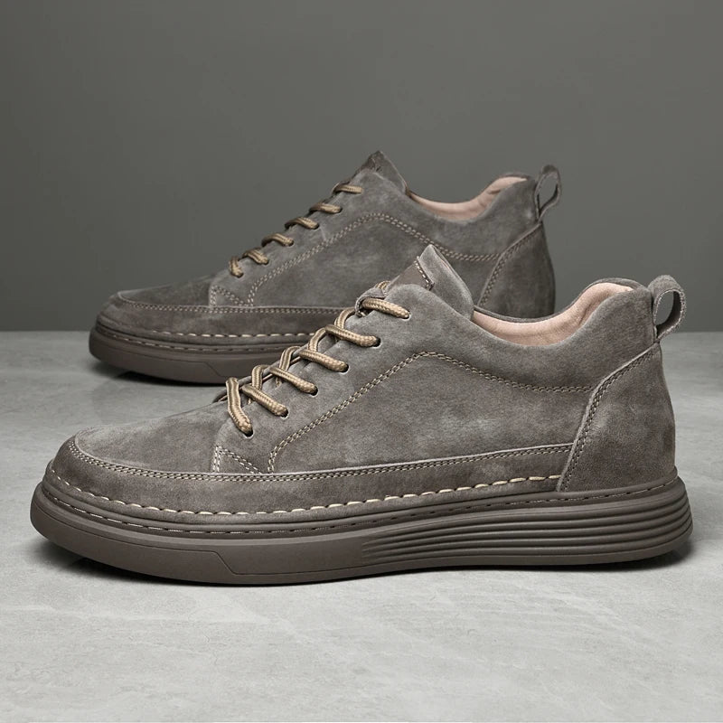MONTERIO SNEAKERS - MEN’S SUEDE LEATHER CASUAL SHOES