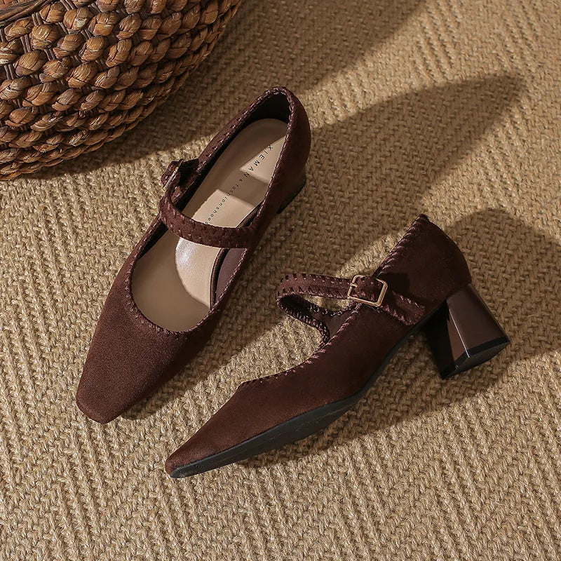 Cavelle Suede Heels (Women)