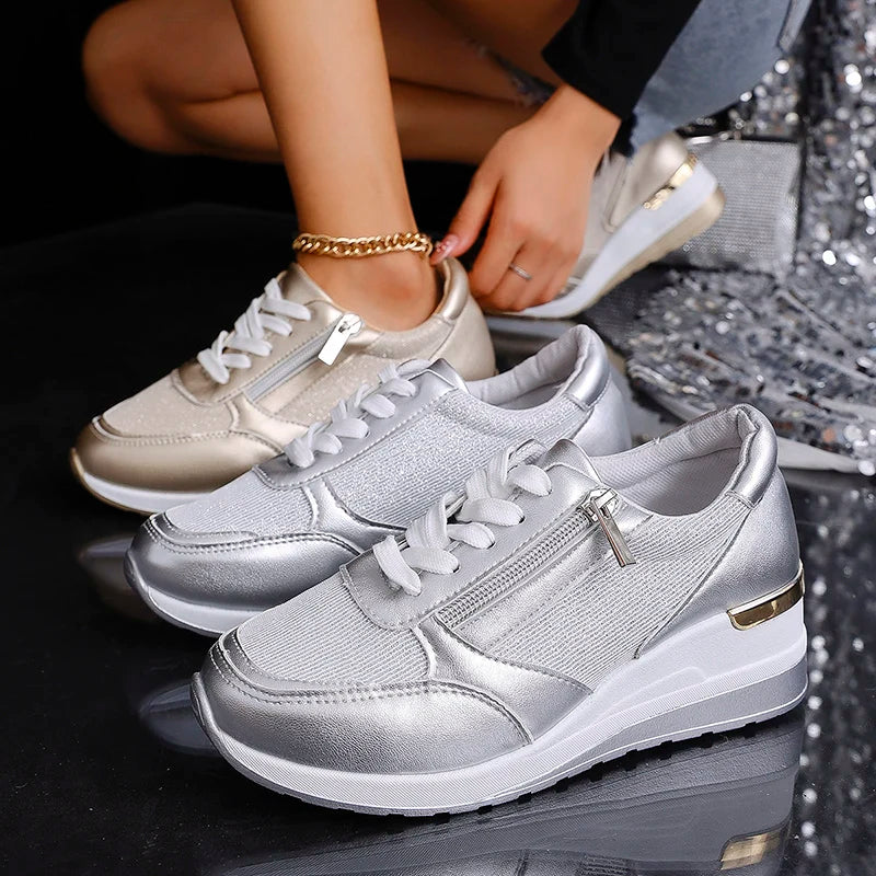 Lunelle Zip Platform Sneakers (Women)