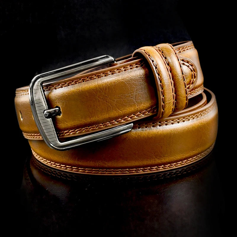 DORVAN HERITAGE LEATHER BELT