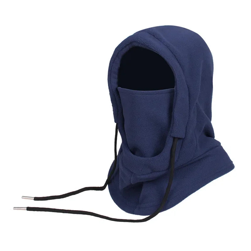 Frostwind Fleece Balaclava - Winter Hooded Face & Neck Cover
