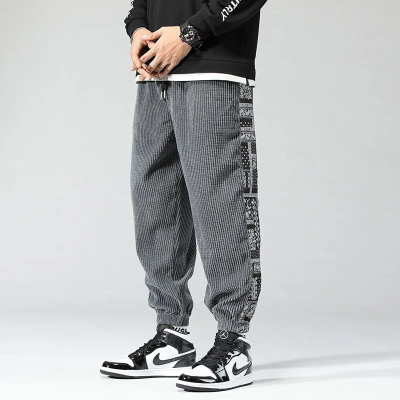 ARVINE PATCHWORK PANTS - MEN’S STREETWEAR SWEATPANTS