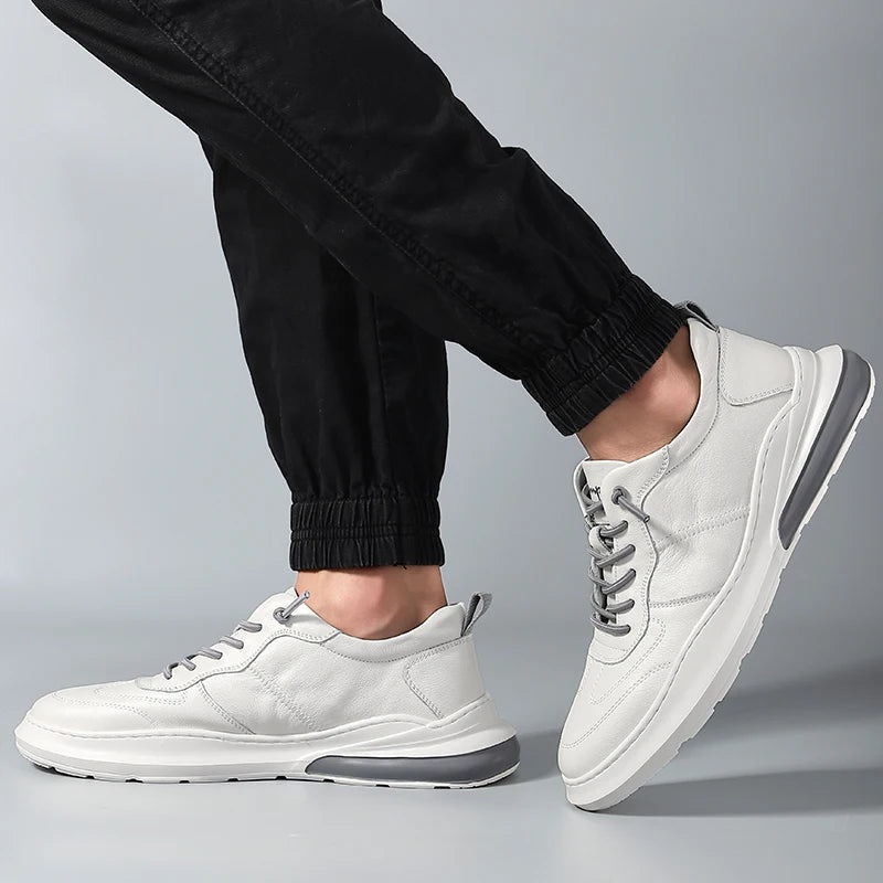 MONTERO SNEAKERS - MEN’S GENUINE LEATHER SHOES