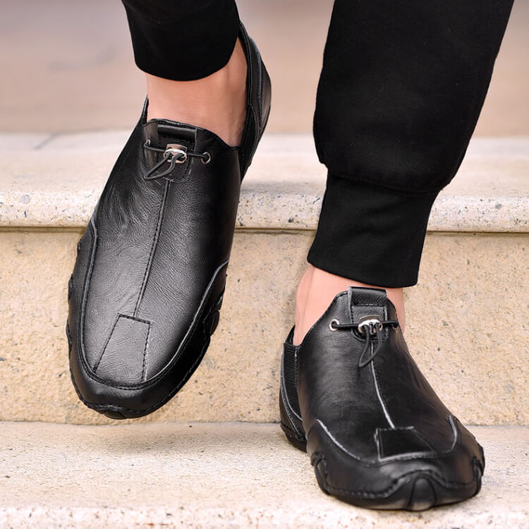 URBAN LOAFERS - MEN’S GENUINE LEATHER SLIP-ON SHOES