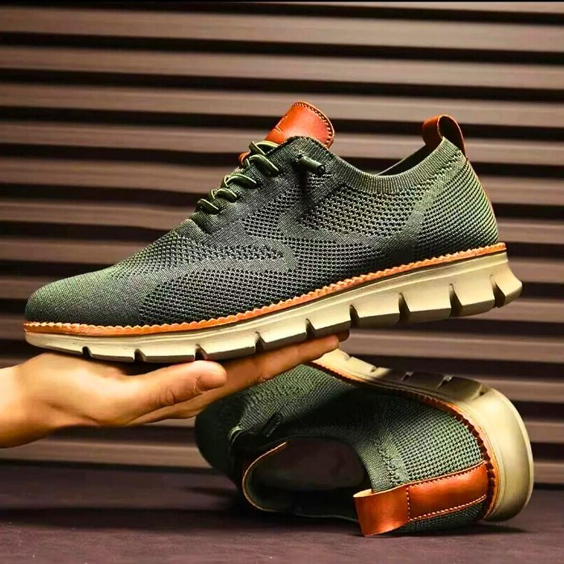 TORINO LIGHTWEIGHT MESH SNEAKERS - MEN’S BREATHABLE SLIP-ON SHOES