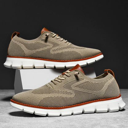 TORINO LIGHTWEIGHT MESH SNEAKERS - MEN’S BREATHABLE SLIP-ON SHOES