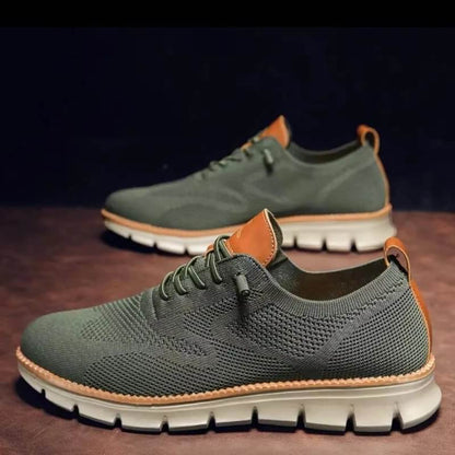 TORINO LIGHTWEIGHT MESH SNEAKERS - MEN’S BREATHABLE SLIP-ON SHOES