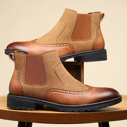VENTURO CHELSEA BOOTS - MEN’S RETRO CASUAL DRESS BOOTS