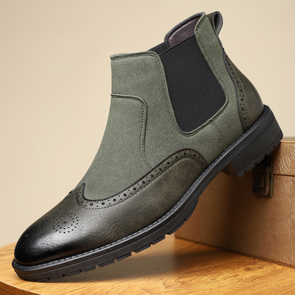 VENTURO CHELSEA BOOTS - MEN’S RETRO CASUAL DRESS BOOTS