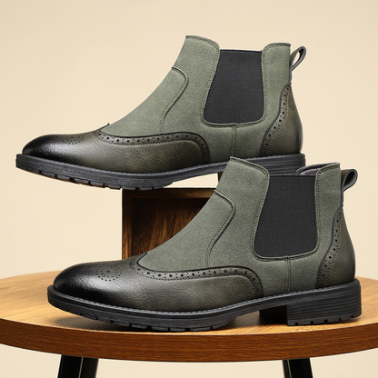VENTURO CHELSEA BOOTS - MEN’S RETRO CASUAL DRESS BOOTS