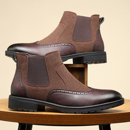 VENTURO CHELSEA BOOTS - MEN’S RETRO CASUAL DRESS BOOTS
