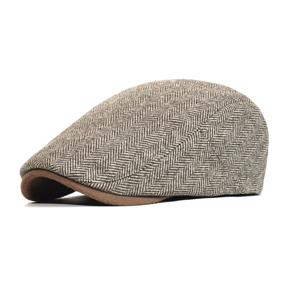 Harrington Heritage Flat Cap - Vintage Gatsby Hat