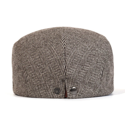 Harrington Heritage Flat Cap - Vintage Gatsby Hat