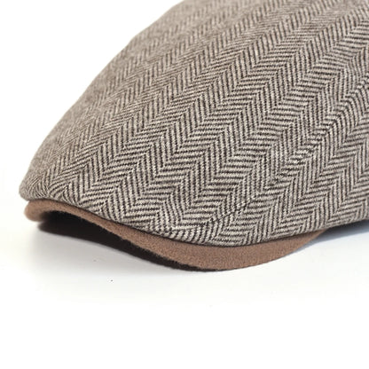 Harrington Heritage Flat Cap - Vintage Gatsby Hat