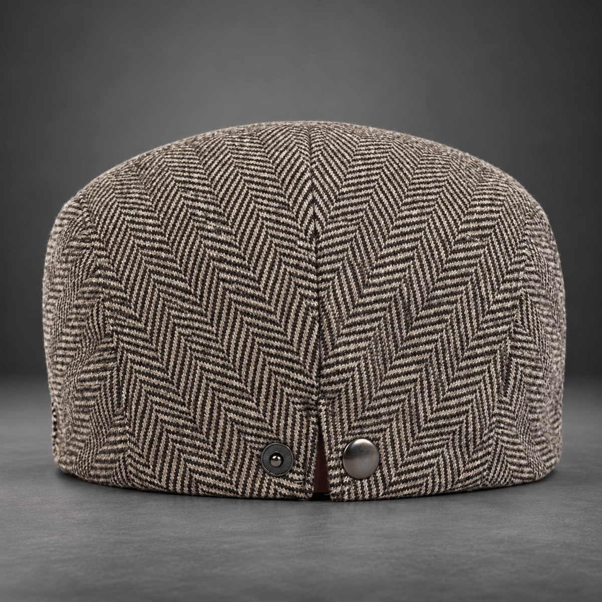 Harrington Herringbone Flat Cap