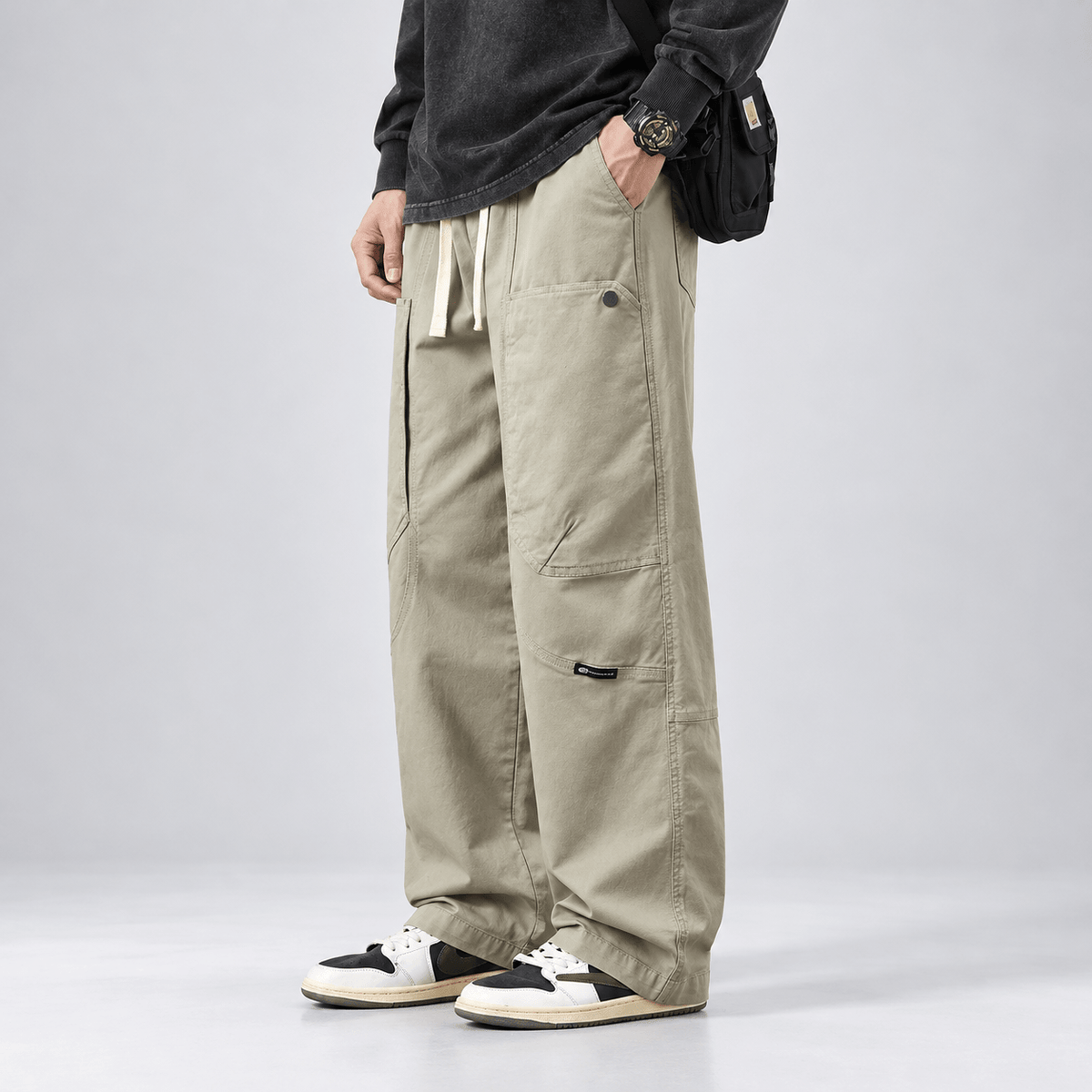 Larvyn Wide Leg Cargo Pants
