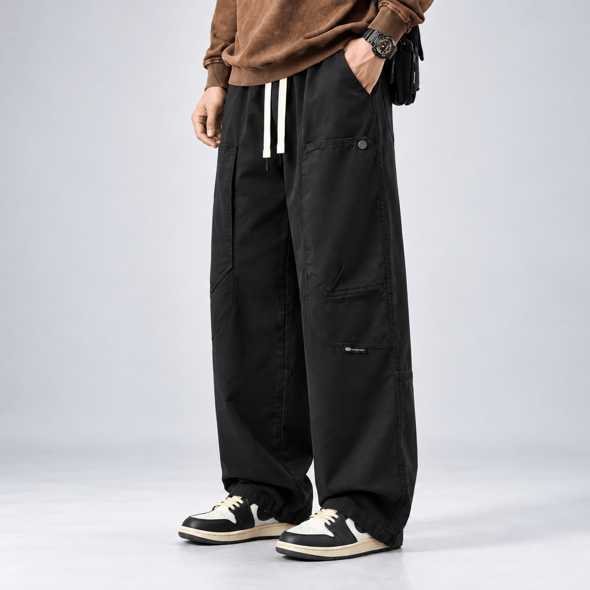 Larvyn Wide Leg Cargo Pants