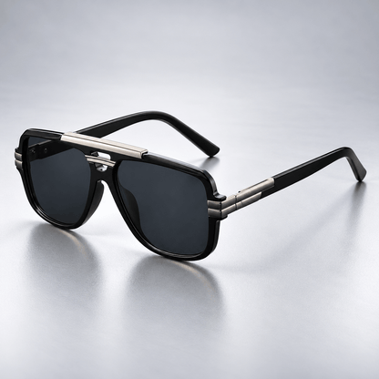 Luciano Oversized Pilot Sunglasses