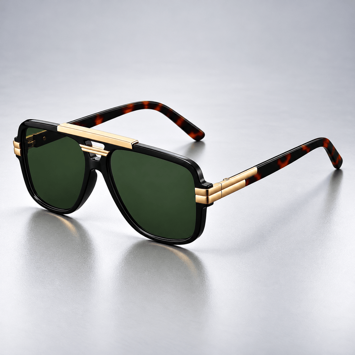 Luciano Oversized Pilot Sunglasses