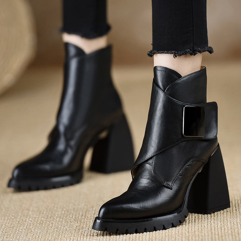 Selene Strap Ankle Boots (Women)