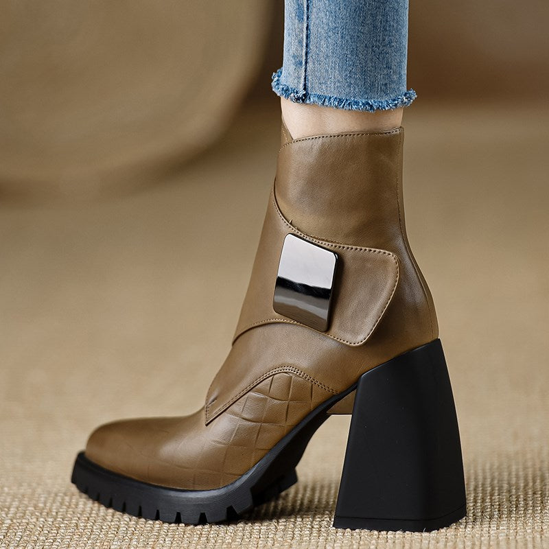 Selene Strap Ankle Boots (Women)