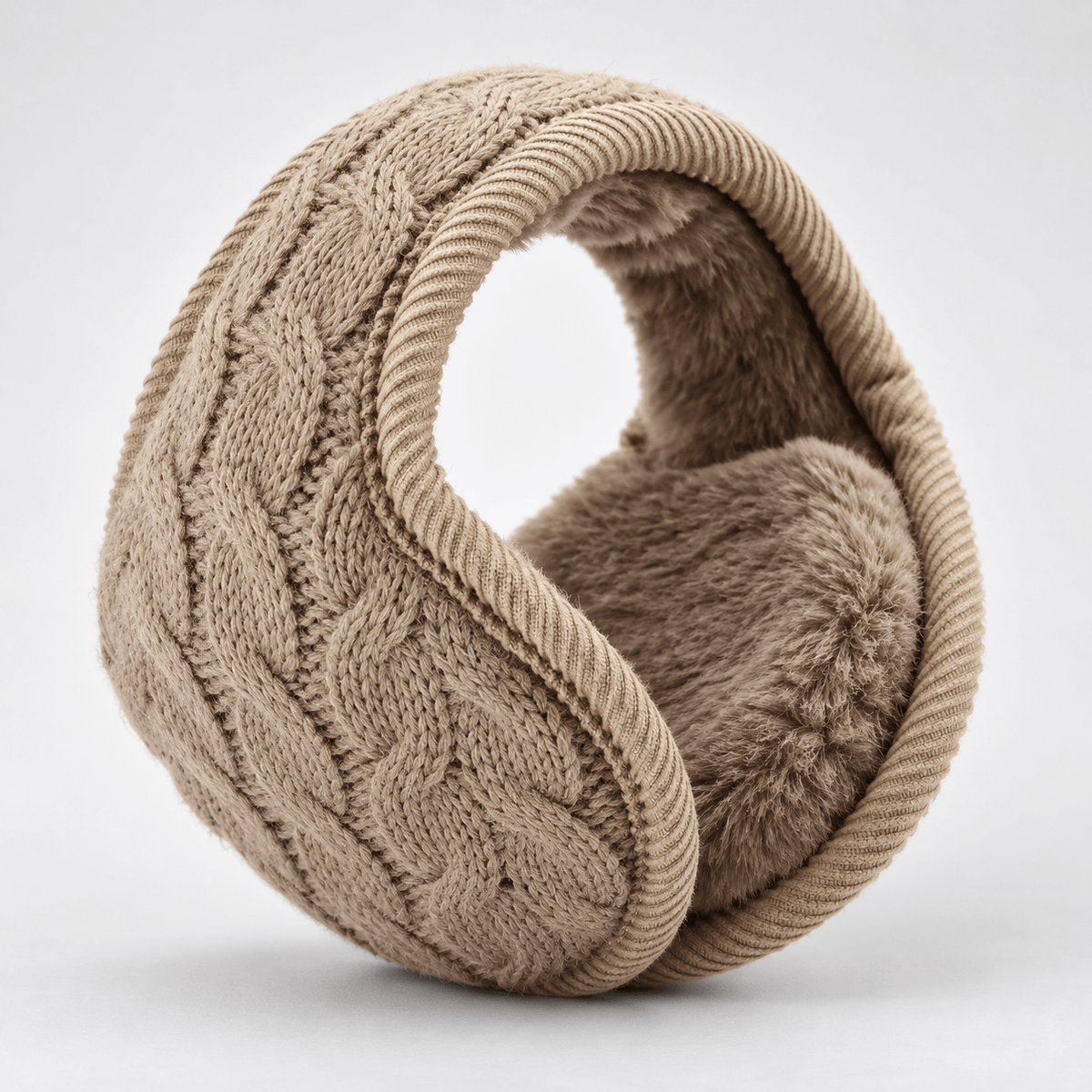 Nordlynx Plush Knit Earmuffs