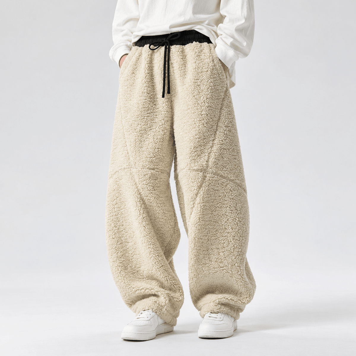 Norvyn Fleece Harem Pants