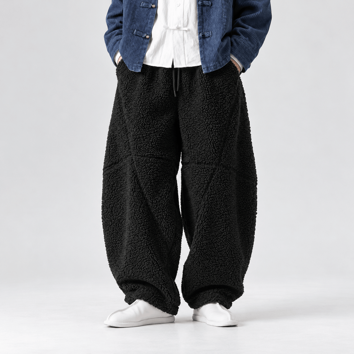 Norvyn Fleece Harem Pants
