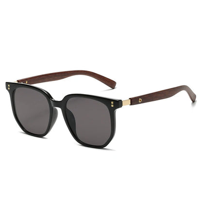 CARVETTI RETRO WOODEN SUNGLASSES