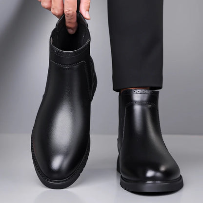 CASTELLO CHELSEA BOOTS - MEN’S CLASSIC LEATHER ANKLE BOOTS