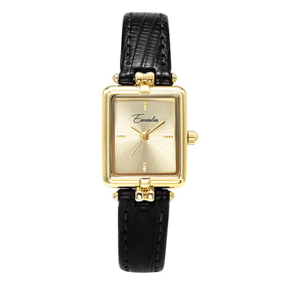 Eavanlin Square Classic Quartz Vintage Watch - Women's Wristwatch