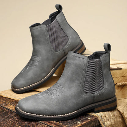 ARVINO BOOTS - MEN’S LUXURY GENUINE LEATHER CHELSEA BOOTS
