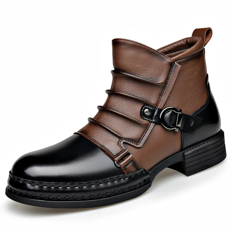 RAINTON BOOTS - MEN’S DESIGNER GENUINE LEATHER CLUB & STREET BOOTS