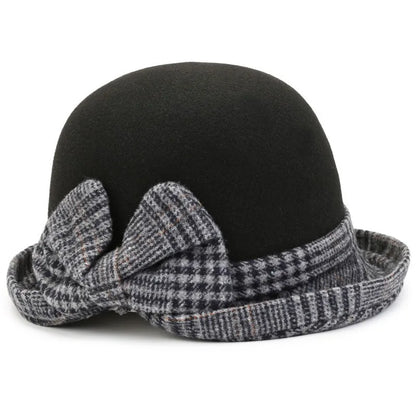 Elowen Bow Basin Hat - Women's Cloche Hat