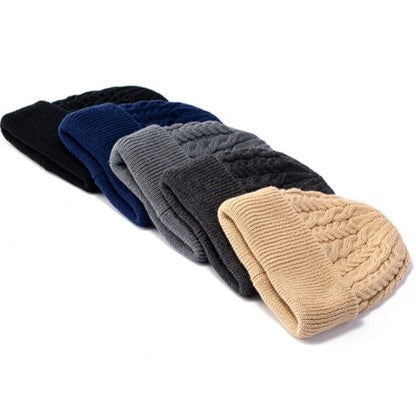 Everdale Wool Knit Beanie - Thick Winter Hat With Warm Lining