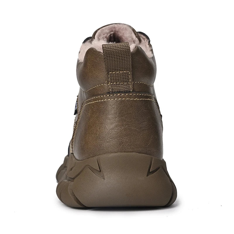 RIDGEMONT BOOTS - MEN’S GENUINE LEATHER RETRO HIKING BOOTS