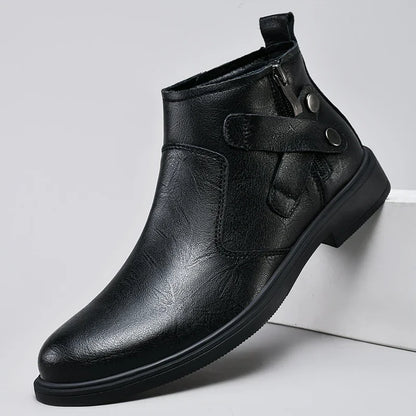 X CHELSEA BOOTS - MEN’S GENUINE LEATHER BUSINESS BOOTS