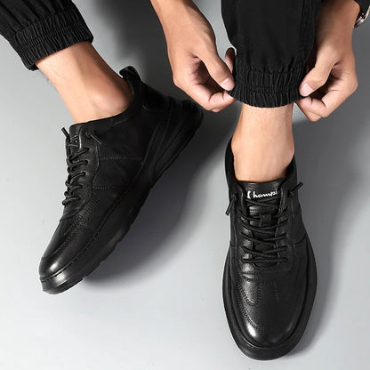 MONTERO SNEAKERS - MEN’S GENUINE LEATHER SHOES