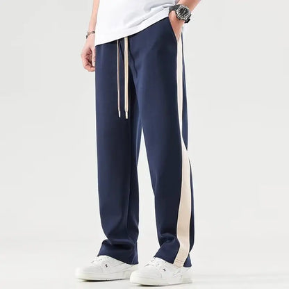 MARELL STRIPE RELAXED PANTS - MEN’S CASUAL TRACK PANTS
