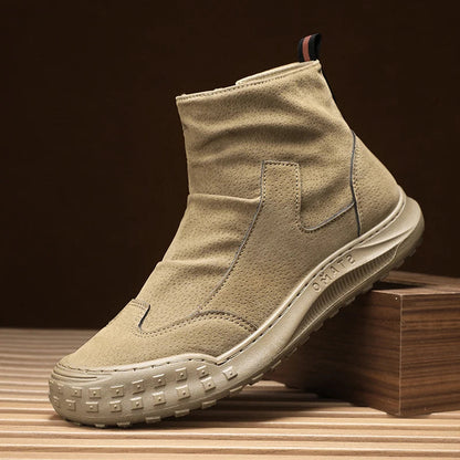 STRAVON BOOTS - MEN’S FLANNEL HIGH-CUT BOOTS