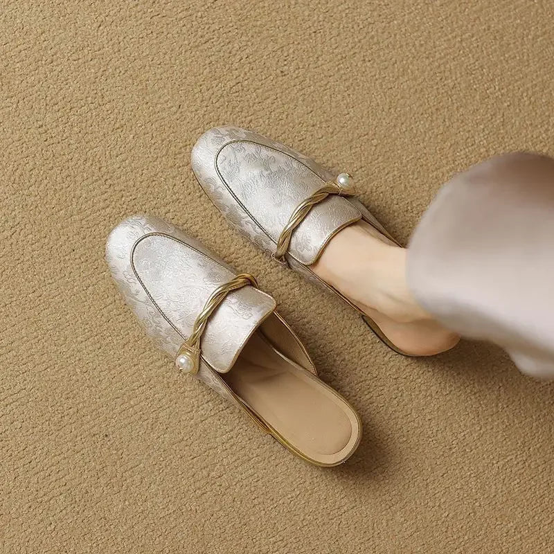 Aurevia Satin Mules (Women)