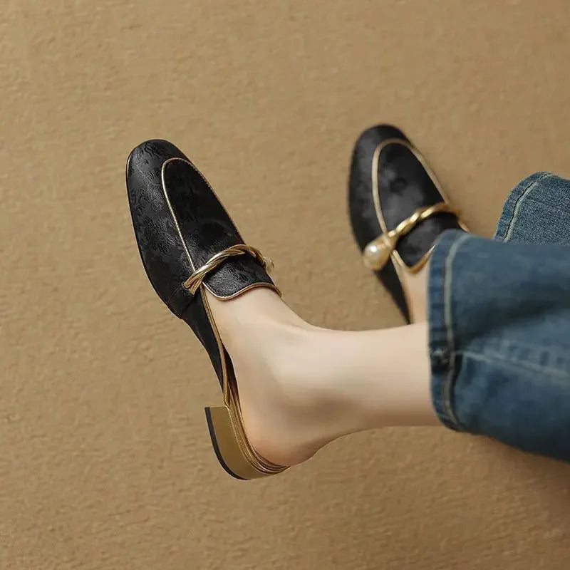 Aurevia Satin Mules (Women)