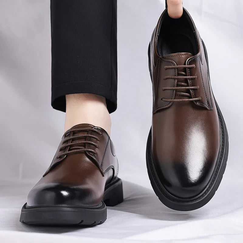 VALCOURT SHOES - MEN’S CLASSIC BUSINESS DRESS SHOES