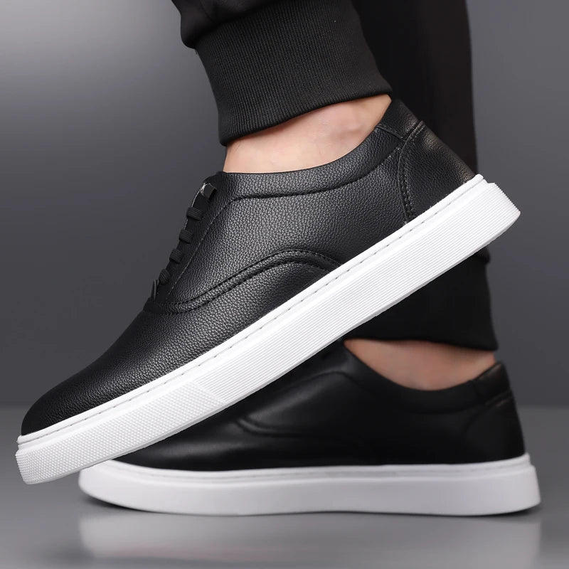MILANO URBAN SNEAKERS - MEN’S GENUINE LEATHER SHOES