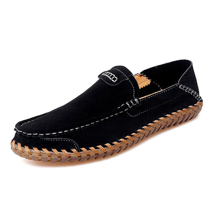 ROVELLO LOAFERS - MEN’S GENUINE LEATHER SLIP-ON SHOES