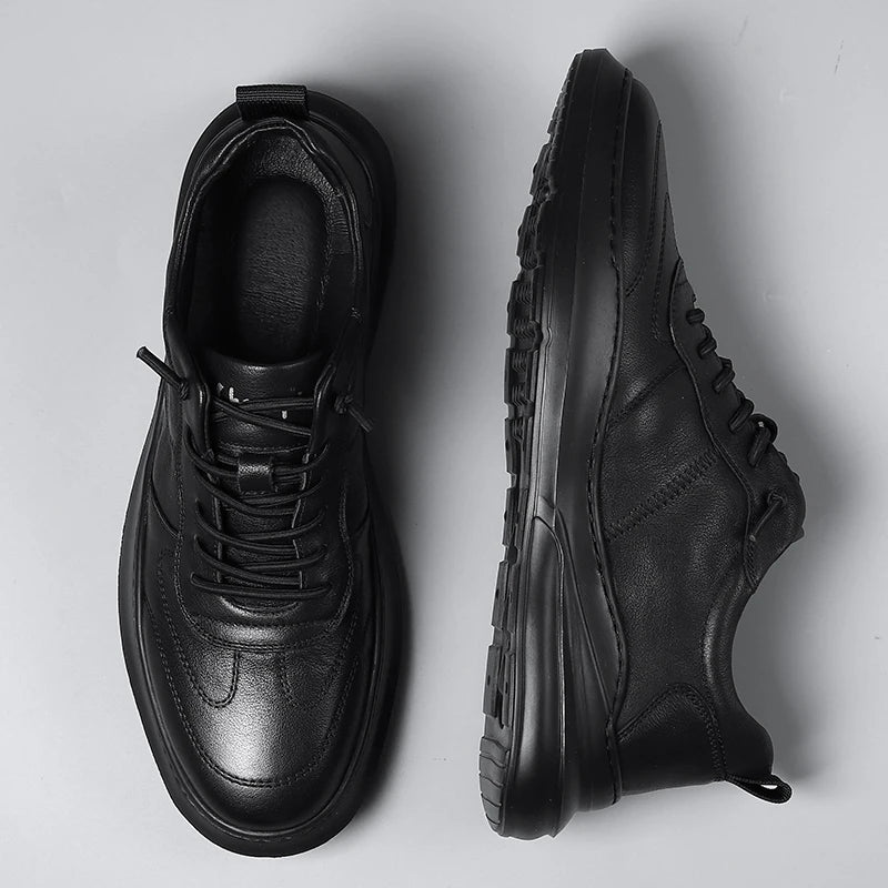 MONTERO SNEAKERS - MEN’S GENUINE LEATHER SHOES