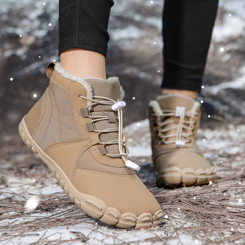 Avelisse Leather Winter Ankle Boots