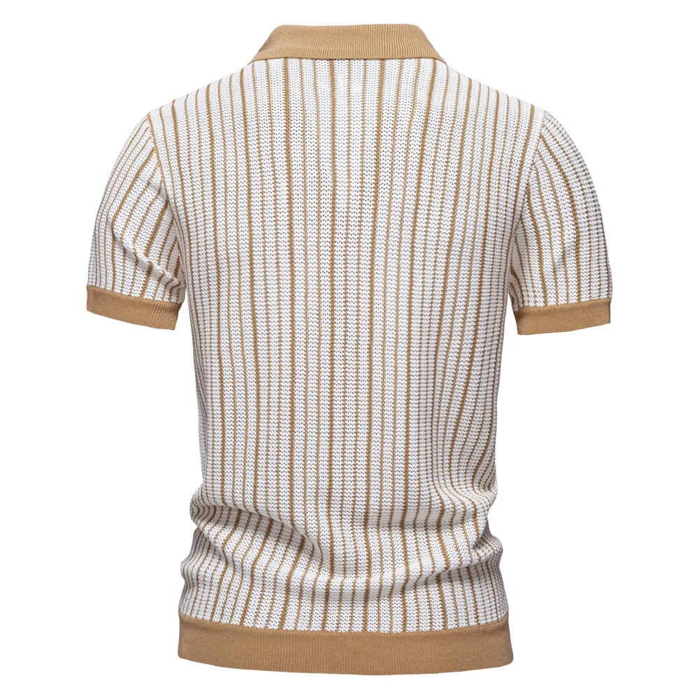 Riviera Knit Summer Polo Shirt